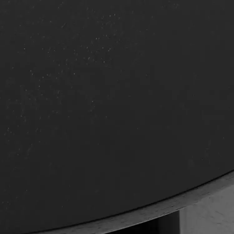 Coffee Tables-Kirklands Home Wood Round Ford Coffee Table Black