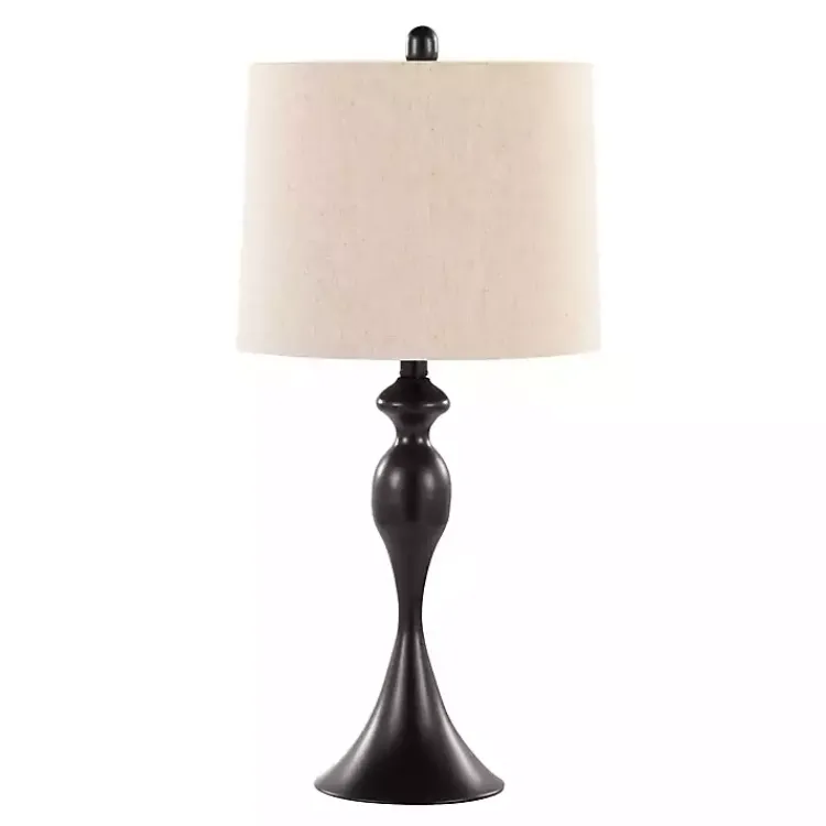 Table Lamps-Kirklands Home Ashland Table Lamps, Set of 2 Black