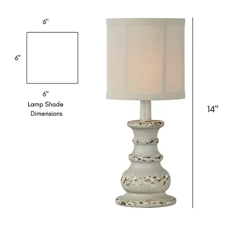 Table Lamps-Kirklands Home Woodlawn Blue Betty Mini Table Lamps, Set of 2
