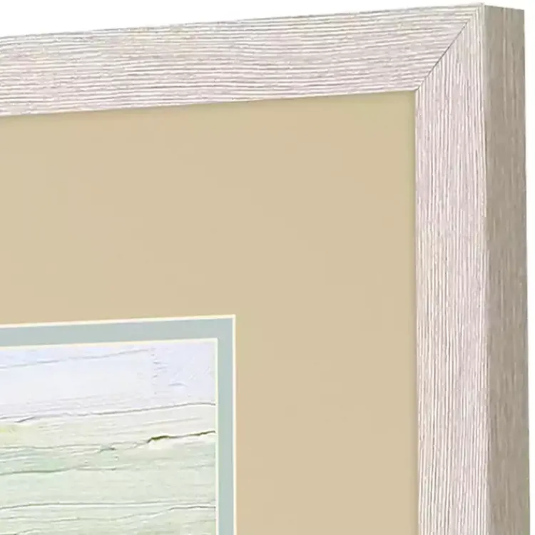 Framed Art-Kirklands Home Pastel Beach Umbrella Framed Art Prints, Set of 2 Tan