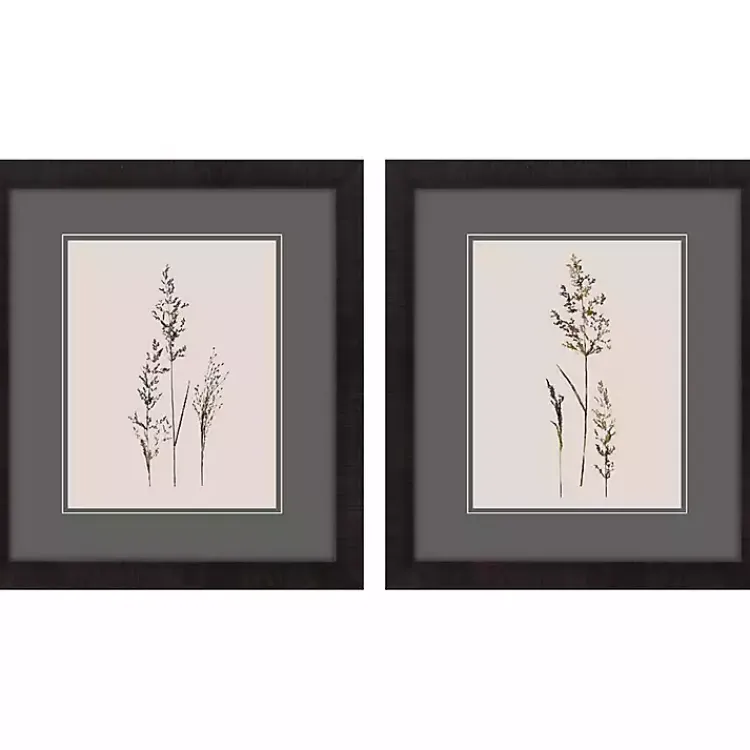 Framed Art-Kirklands Home Delicate Stems Framed Art Prints, Set of 2