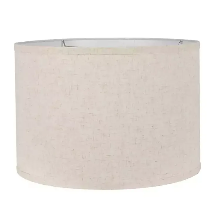 Table Lamps-Kirklands Home Distressed Cream Textured Table Lamps, Set of 2 Tan