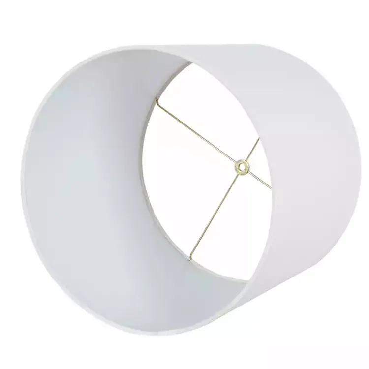 Table Lamps-Kirklands Home Distressed Brown Hexagonal Table Lamps, Set of 2 White