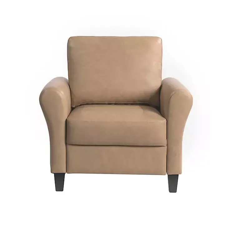 Accent Chairs-Kirklands Home Light Walter Accent Chair Brown