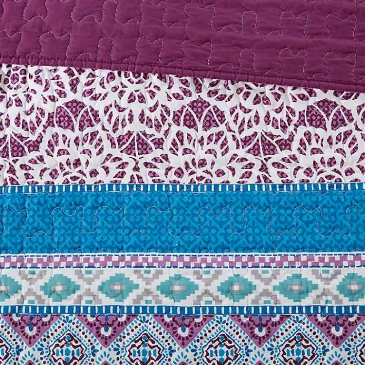 Quilts-Kirklands Home Adley Reversible Full/Queen 5-pc. Quilt Set