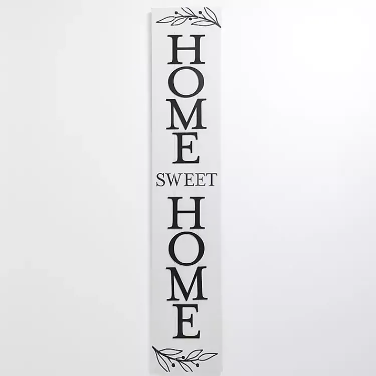 Garden Decor-Kirklands Home Black & White Home Sweet Home Porch Board