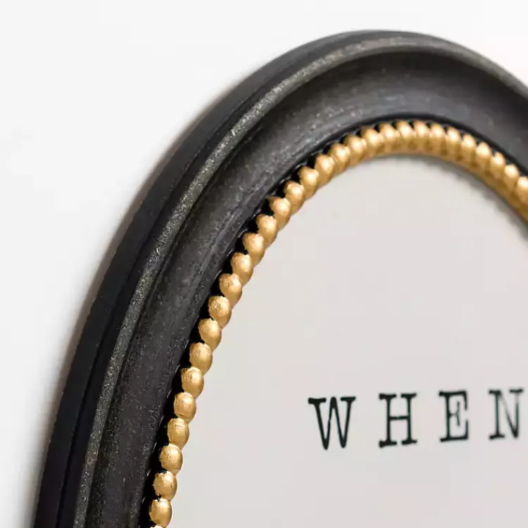 Wall Quotes & Signs-Kirklands Home Oval When in Doubt Pray Wall Plaque