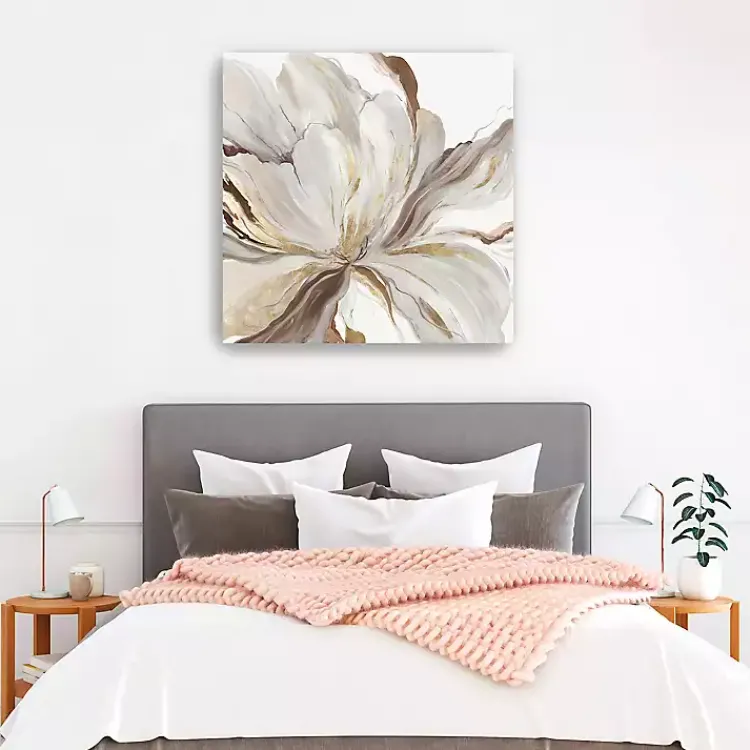 Canvas Art-Kirklands Home Butterfly Flower II Canvas Art Print