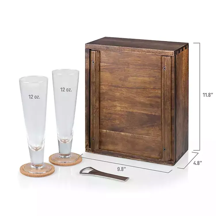 Barware-Kirklands Home Acacia Philadelphia Eagles Beer Glass Set