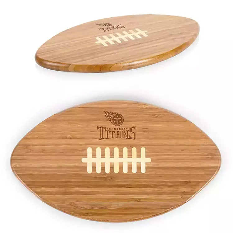 Serving & Entertaining-Kirklands Home Tennessee Tis Bamboo Football Cutting Board Tan