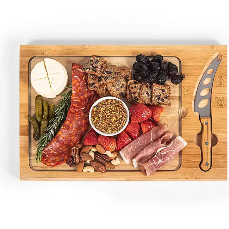 Serving & Entertaining-Kirklands Home New England Patriots Cutting Board & Knife Set