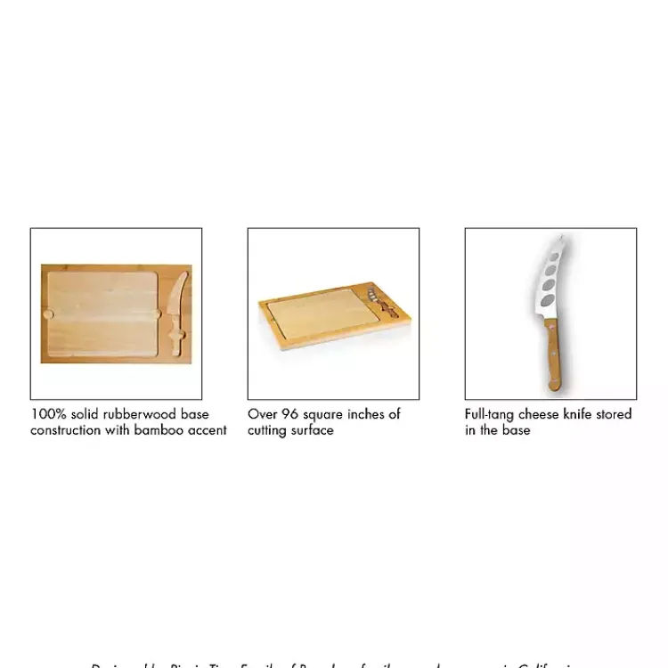 Serving & Entertaining-Kirklands Home New England Patriots Cutting Board & Knife Set