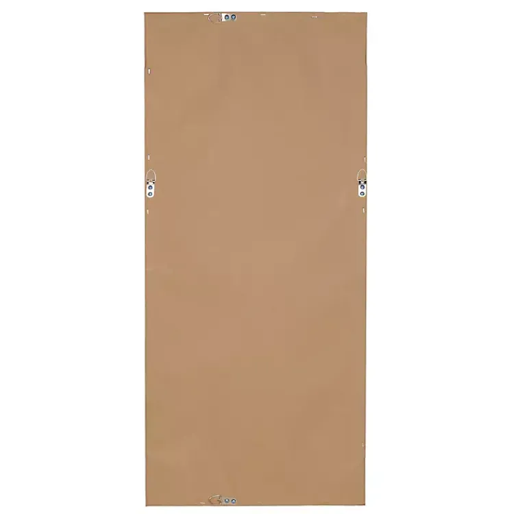 Decorative Mirrors-Kirklands Home Distressed White Maron Wall Mirror