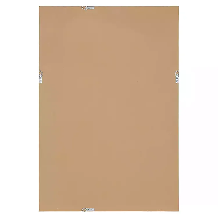 Decorative Mirrors-Kirklands Home Black Ribbed Renna Wall Mirror, 20x30 in.