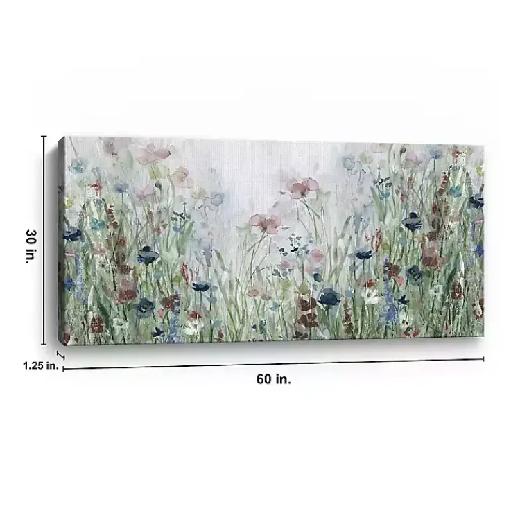 Canvas Art-Kirklands Home Wildflower Fields Canvas Art Print