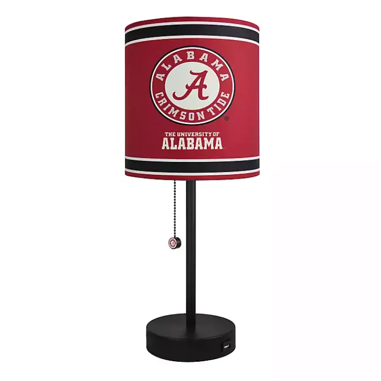 Table Lamps-Kirklands Home University of Alabama Charging Table Lamp Red