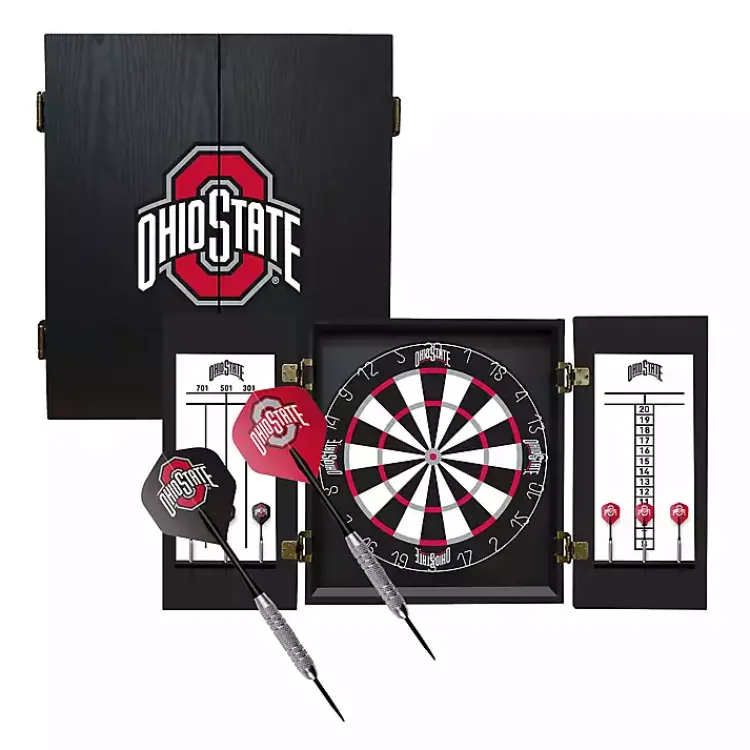 Wall Quotes & Signs-Kirklands Home Ohio State University Dartboard Set