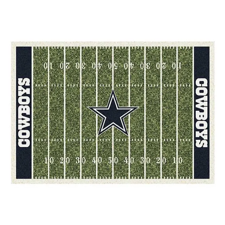 Area Rugs-Kirklands Home NFL Dallas Cowboys Home Field Area Rug, 6x8