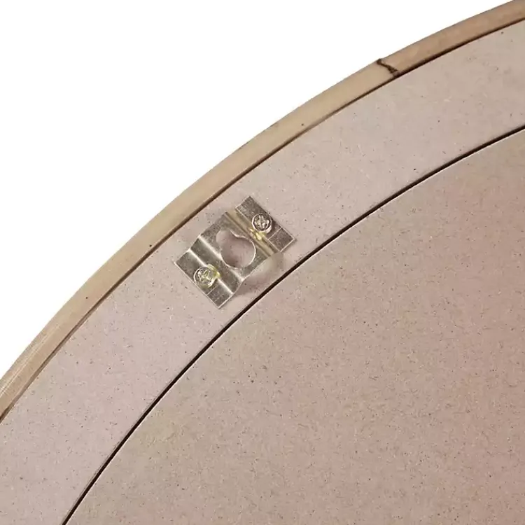 Decorative Mirrors-Kirklands Home Martha Stewart Natural Round Rattan Wall Mirror