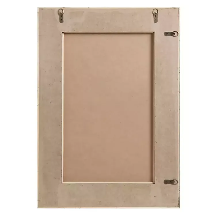Decorative Mirrors-Kirklands Home Martha Stewart Natural Naomi Wall Mirror Brown
