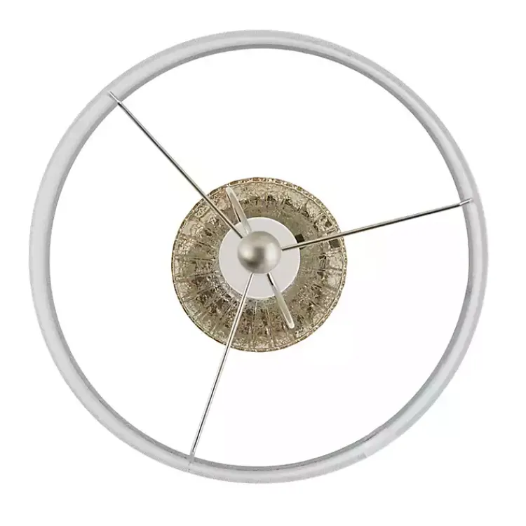 Table Lamps-Kirklands Home Antique Textured Glass Luxuria Table Lamp Silver