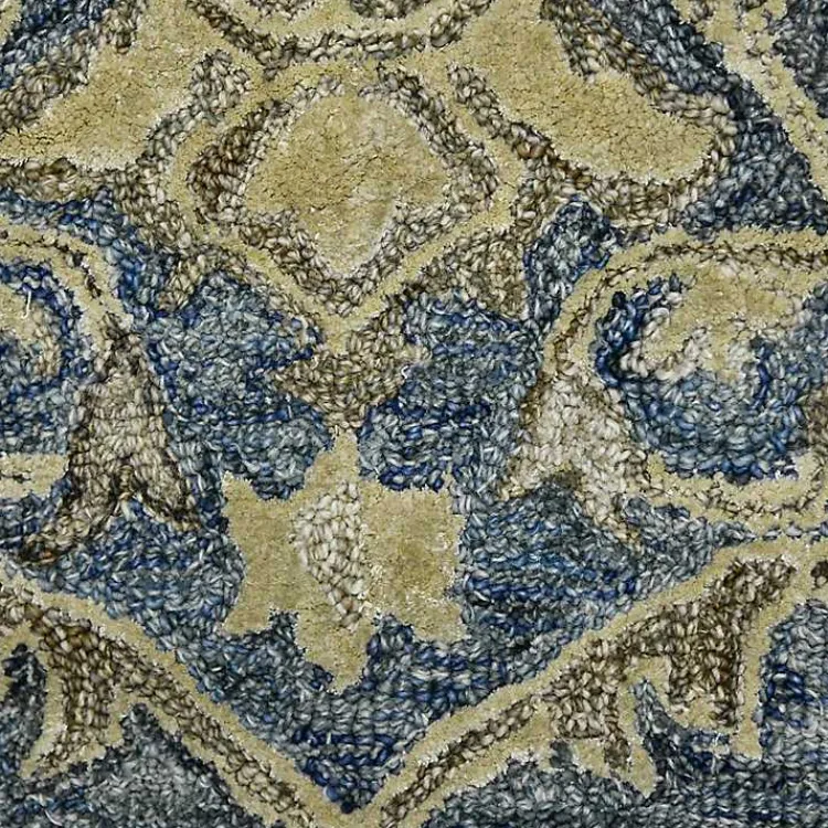 Area Rugs-Kirklands Home Nucia Denim Hand-Tufted Area Rug, 5x7 Blue