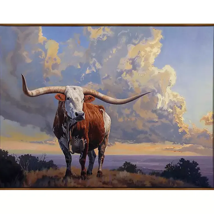 Canvas Art-Kirklands Home Country Hill Monarch Framed Canvas Art Print