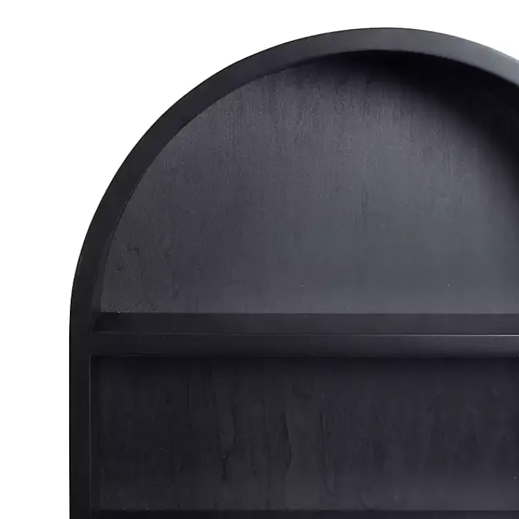 Shelves-Kirklands Home Hutton Black Capsule Wall Shelf