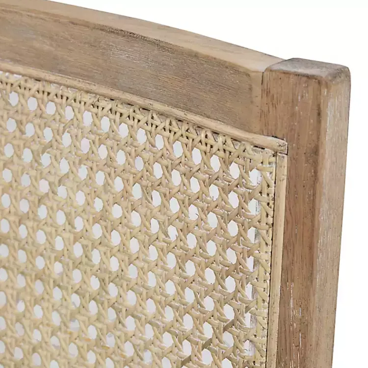 Accent Chairs-Kirklands Home Neutral Wheat Mid-Century Modern Accent Chair Tan