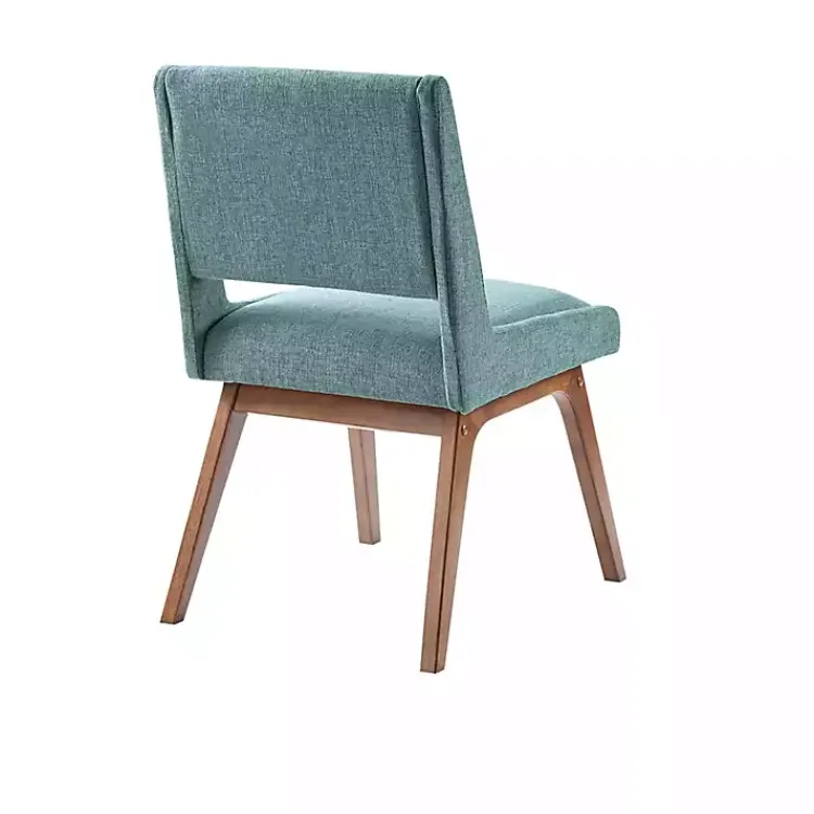 Dining Chairs-Kirklands Home Mid-Century Modern Dining Chairs, Set of 2 Blue