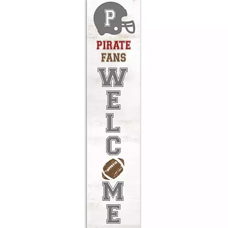 Garden Decor-Kirklands Home Personalized Football Fans Welcome Porch Board