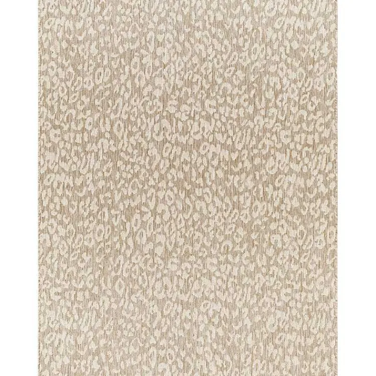 Outdoor Rugs-Kirklands Home Tan Amur Outdoor Rug, 7x10