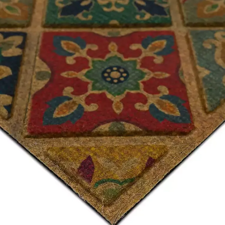 Doormats-Kirklands Home Tile Garden Welcome Doormat