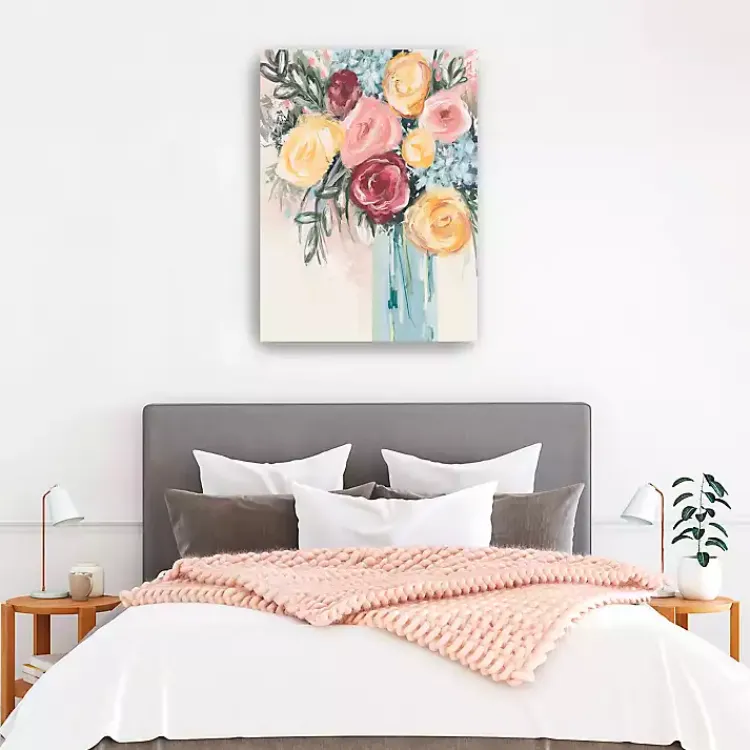 Canvas Art-Kirklands Home Bright Florals Canvas Art Print