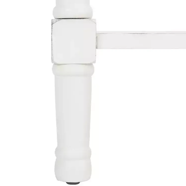 Console Tables-Kirklands Home Wood Allura Console Table White