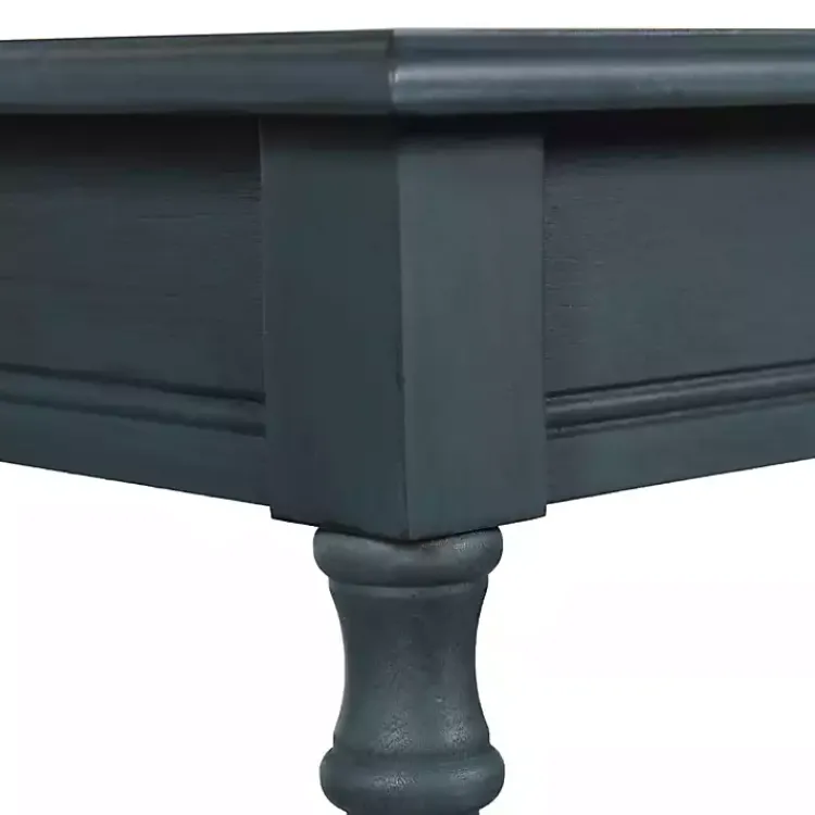 Console Tables-Kirklands Home Antique Wood Rachel Console Table Blue