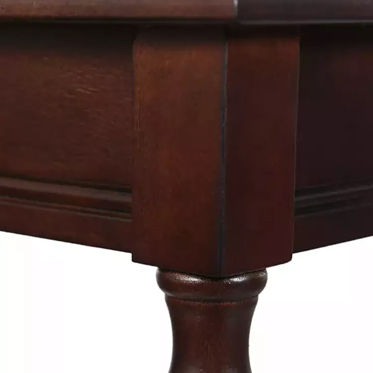 Console Tables-Kirklands Home Antique Wood Rachel Console Table Brown
