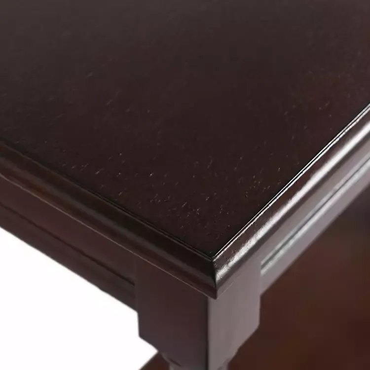 Console Tables-Kirklands Home Antique Wood Rachel Console Table Brown