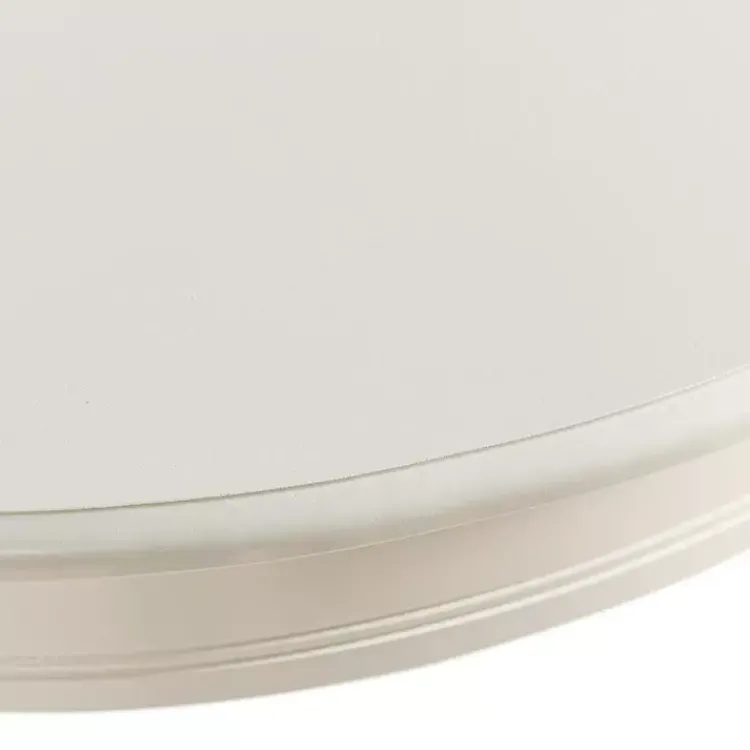 Console Tables-Kirklands Home Half Moon Tinslee Console Table White