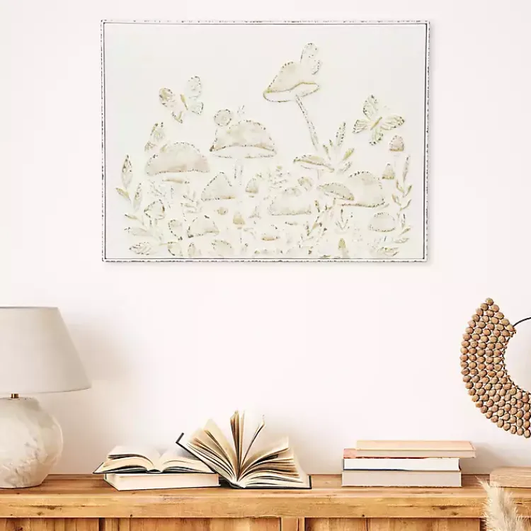 Wall Plaques-Kirklands Home Mushroom Forest Metal Wall Plaque