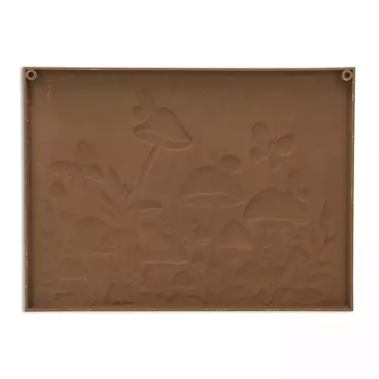 Wall Plaques-Kirklands Home Mushroom Forest Metal Wall Plaque