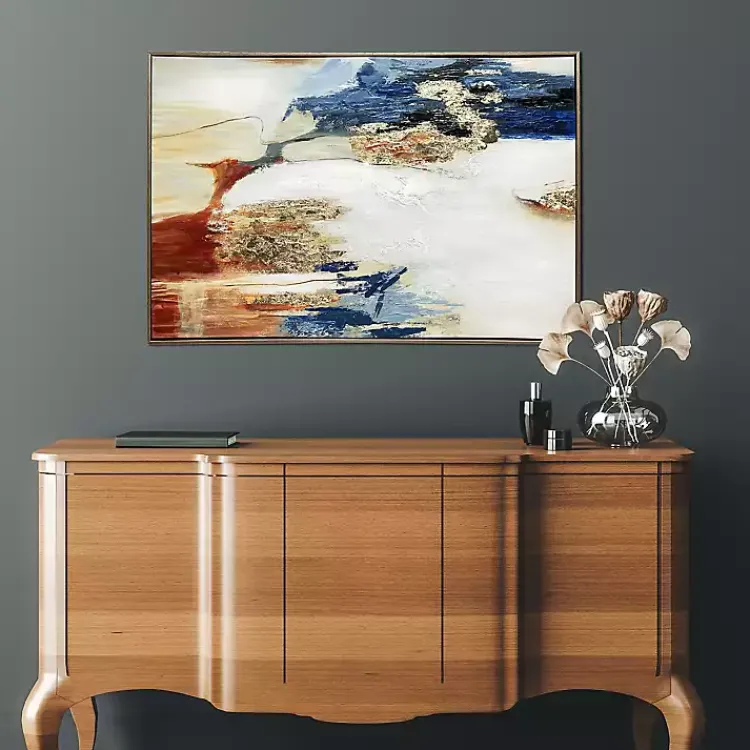 Canvas Art-Kirklands Home Sienna Twilight Framed Canvas Art Print