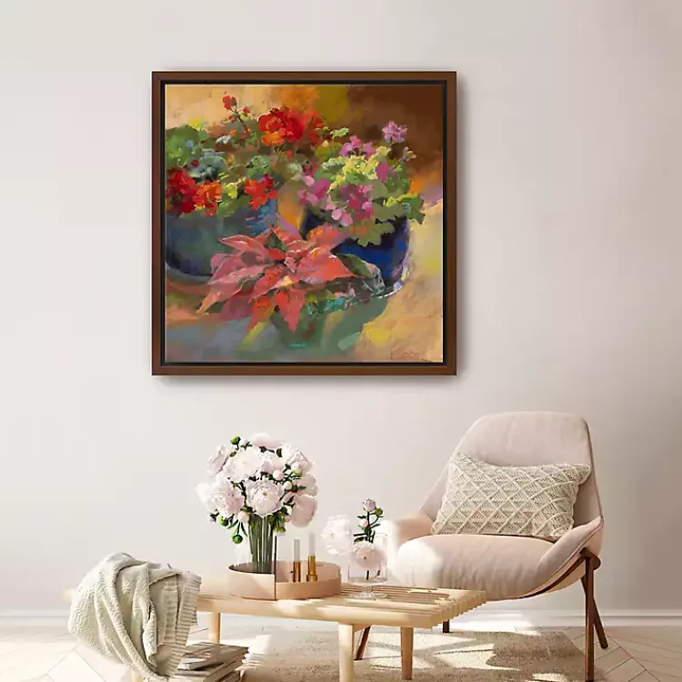 Canvas Art-Kirklands Home Trois Rouges Framed Canvas Art Print