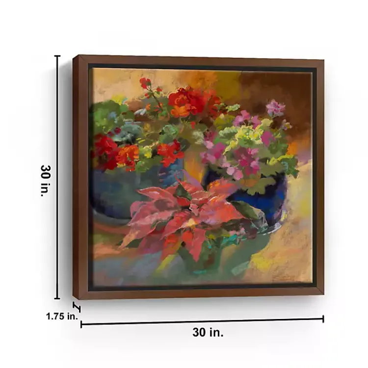 Canvas Art-Kirklands Home Trois Rouges Framed Canvas Art Print