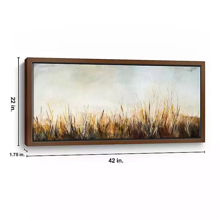 Canvas Art-Kirklands Home Grass in the Breeze Framed Canvas Art Print
