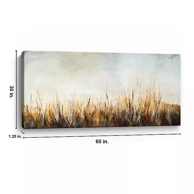 Canvas Art-Kirklands Home Grass in the Breeze Canvas Art Print