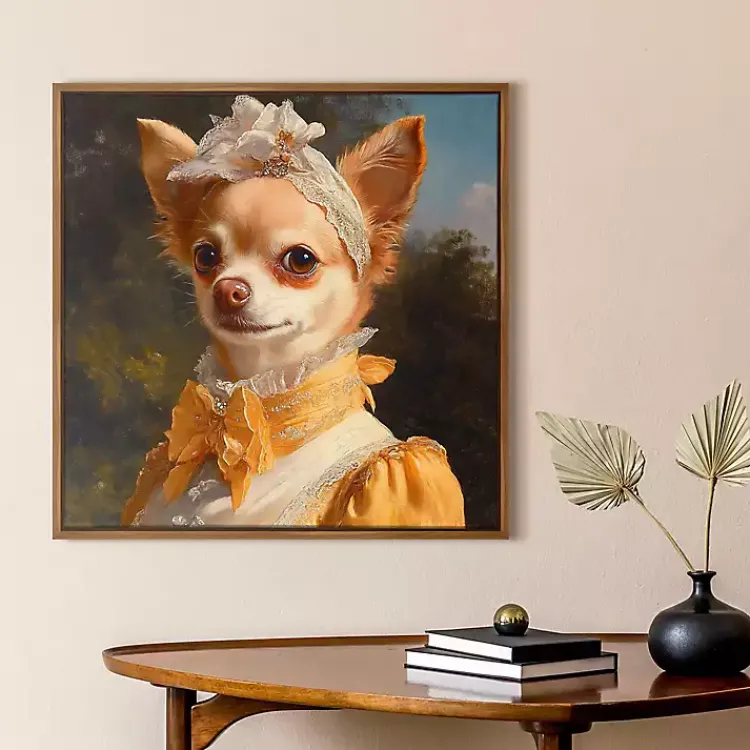 Canvas Art-Kirklands Home Baroness Bonita Barkington Framed Art Print Multi