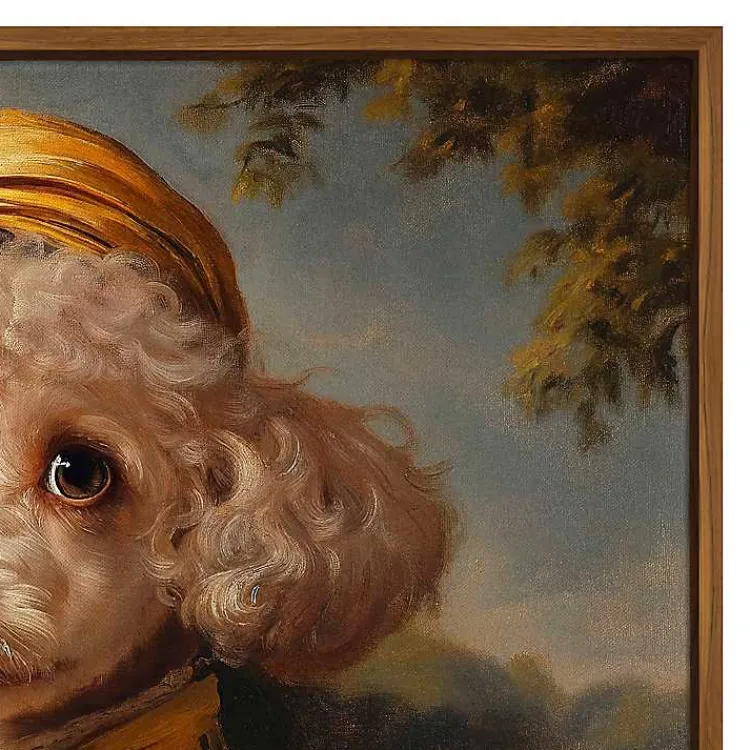 Canvas Art-Kirklands Home Lady Rosaline Ruffleton Framed Art Print Multi