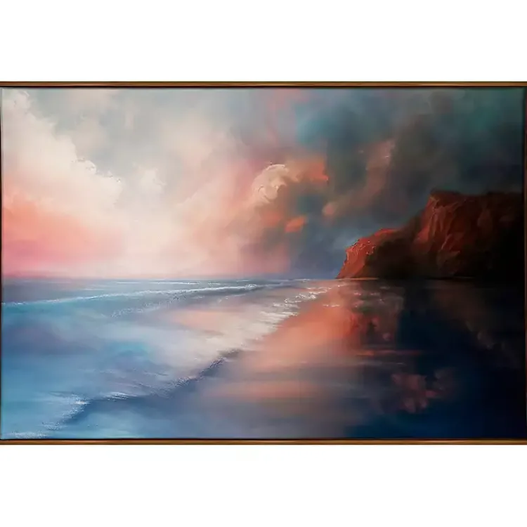 Canvas Art-Kirklands Home Turbulent Beauty Framed Canvas Art Print