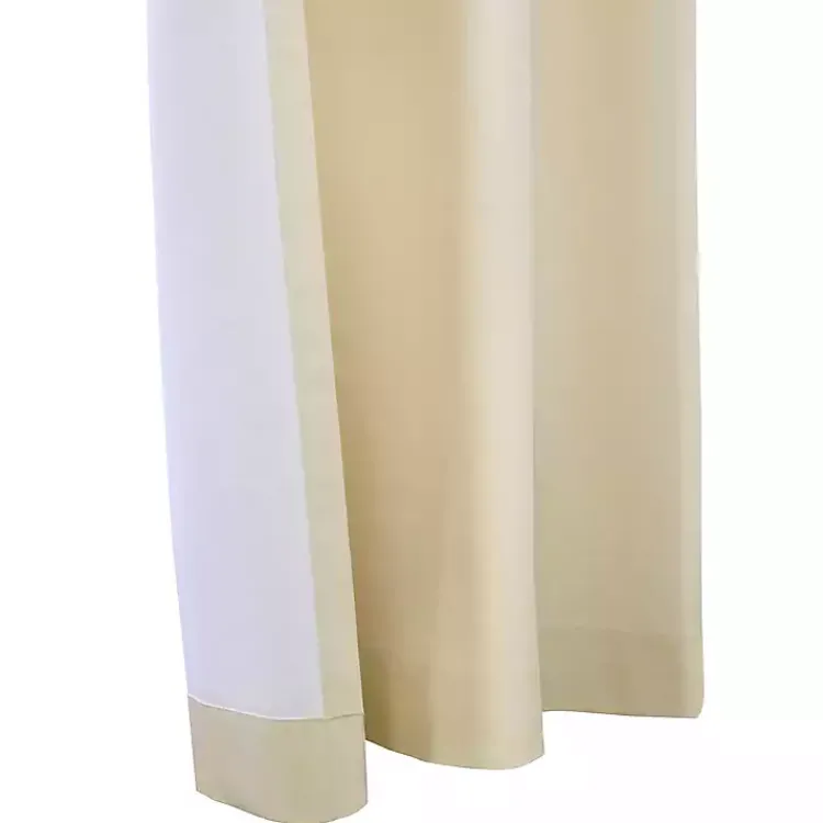 Curtains & Drapes-Kirklands Home Natural Room Darkening Curtain Panel Set, 54 in. Tan